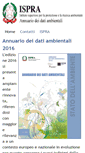 Mobile Screenshot of annuario.apat.it